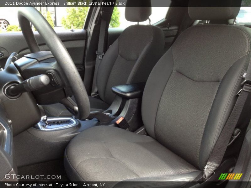 Brilliant Black Crystal Pearl / Black 2011 Dodge Avenger Express