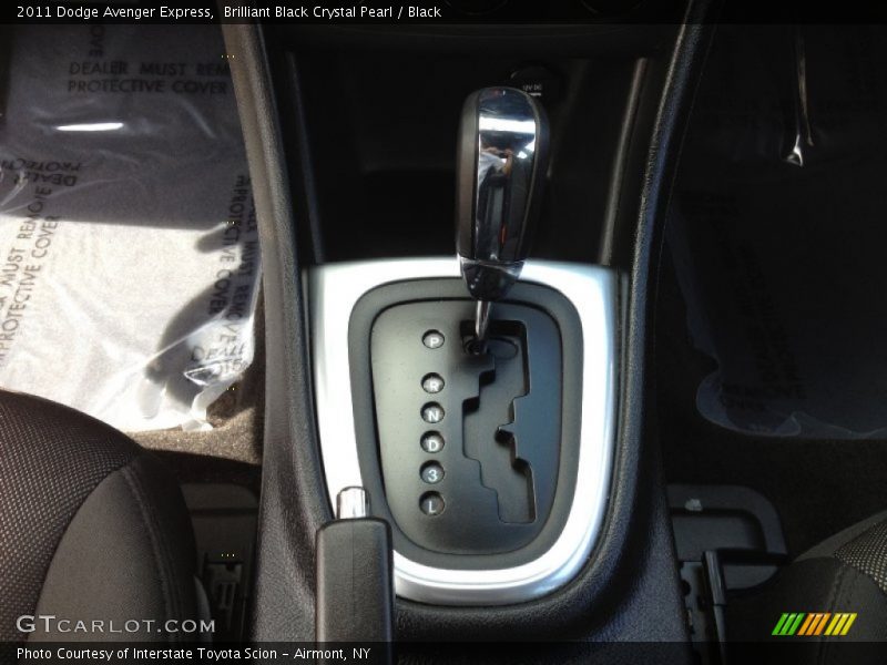 Brilliant Black Crystal Pearl / Black 2011 Dodge Avenger Express
