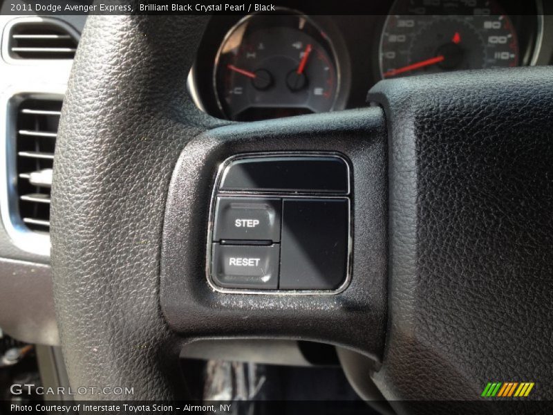 Brilliant Black Crystal Pearl / Black 2011 Dodge Avenger Express
