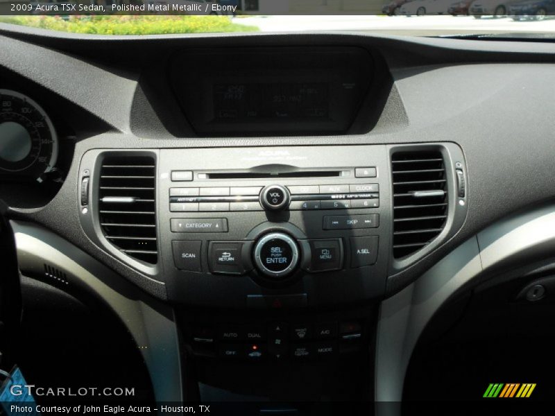 Polished Metal Metallic / Ebony 2009 Acura TSX Sedan