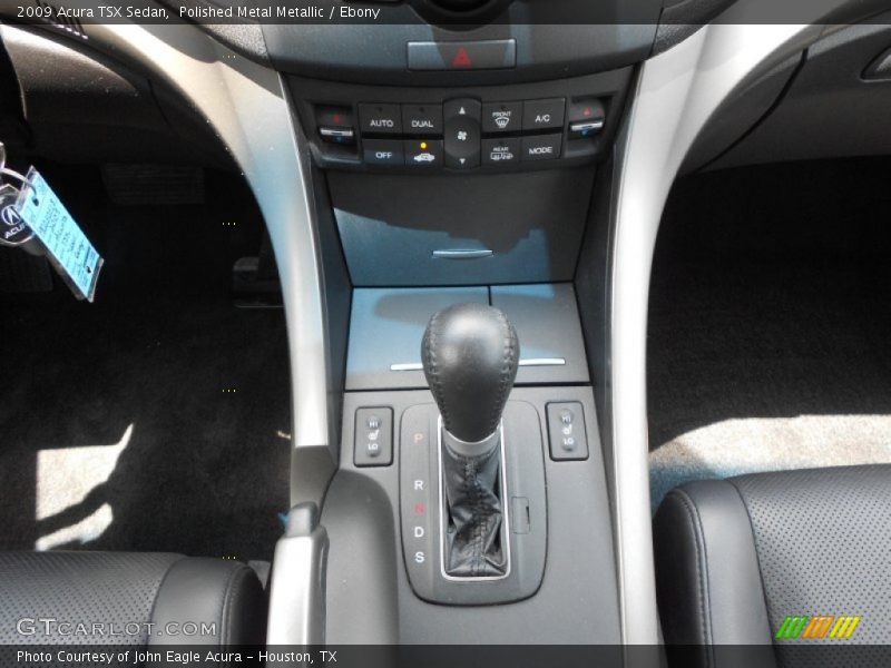 Polished Metal Metallic / Ebony 2009 Acura TSX Sedan