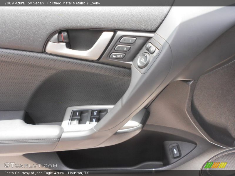 Polished Metal Metallic / Ebony 2009 Acura TSX Sedan