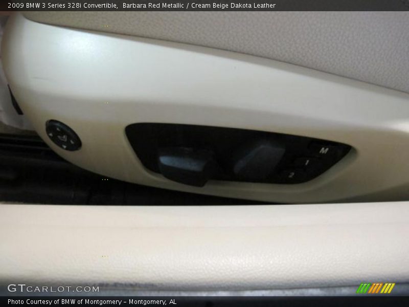 Barbara Red Metallic / Cream Beige Dakota Leather 2009 BMW 3 Series 328i Convertible