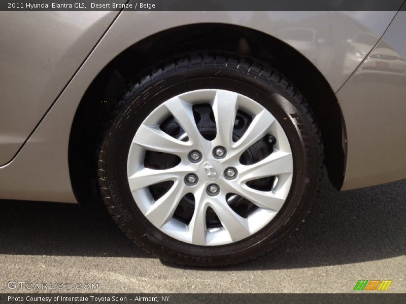 Desert Bronze / Beige 2011 Hyundai Elantra GLS