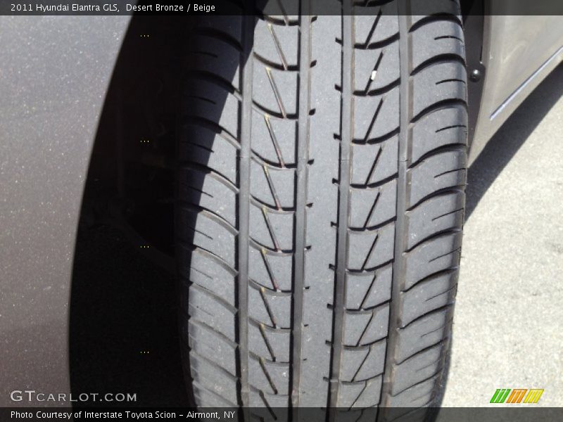 Desert Bronze / Beige 2011 Hyundai Elantra GLS