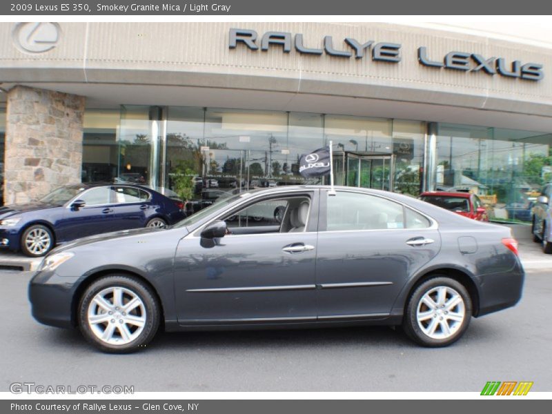 Smokey Granite Mica / Light Gray 2009 Lexus ES 350