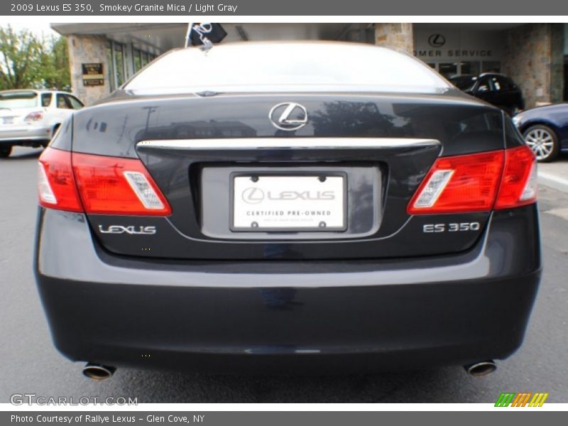 Smokey Granite Mica / Light Gray 2009 Lexus ES 350