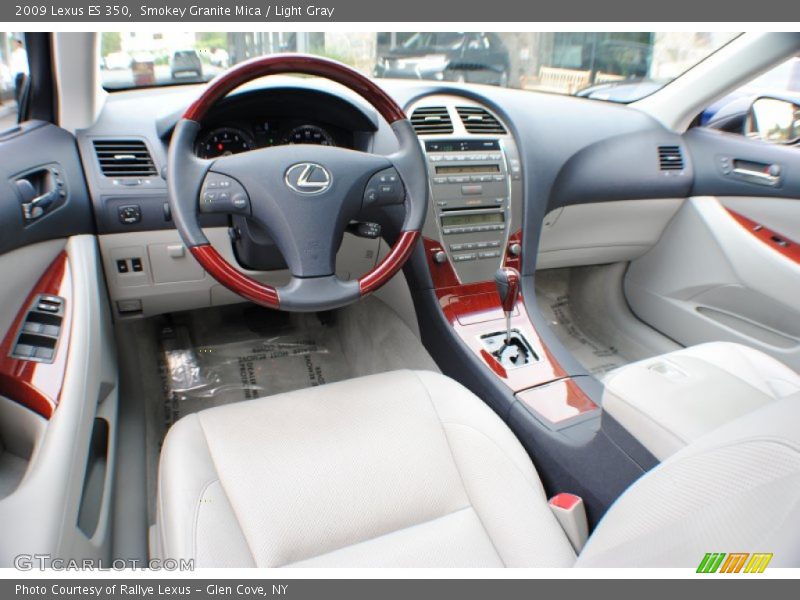 Smokey Granite Mica / Light Gray 2009 Lexus ES 350