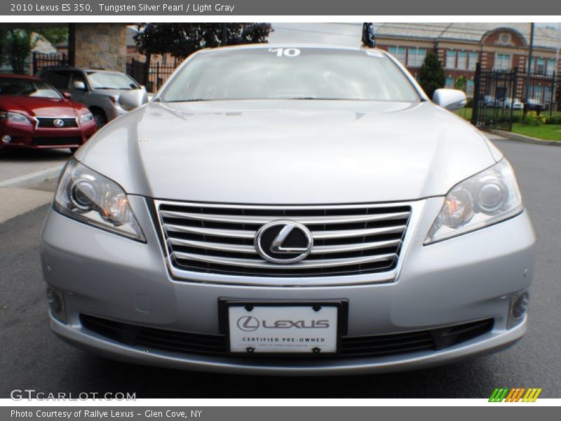 Tungsten Silver Pearl / Light Gray 2010 Lexus ES 350