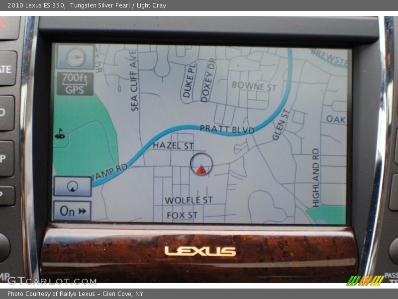 Tungsten Silver Pearl / Light Gray 2010 Lexus ES 350