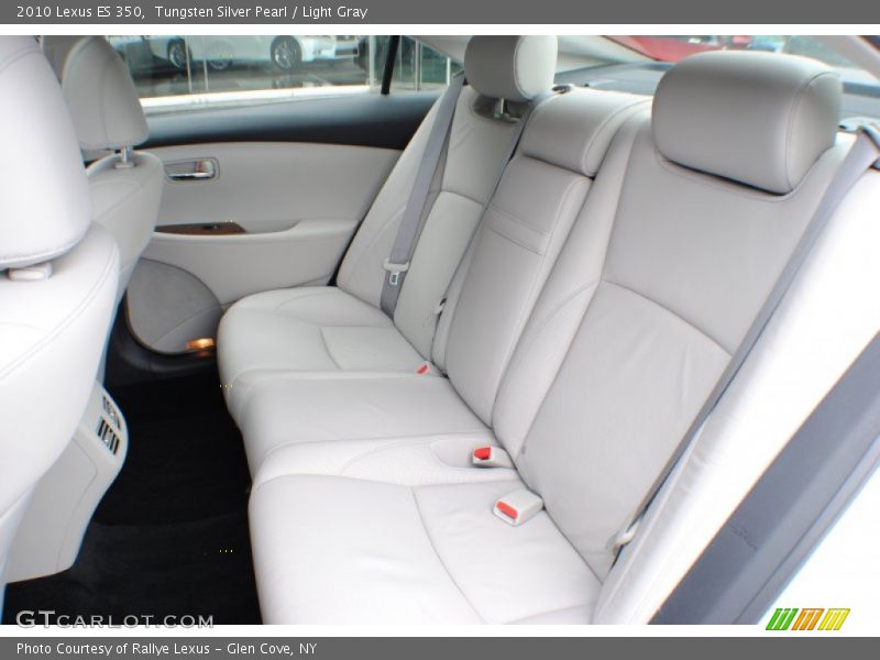 Tungsten Silver Pearl / Light Gray 2010 Lexus ES 350