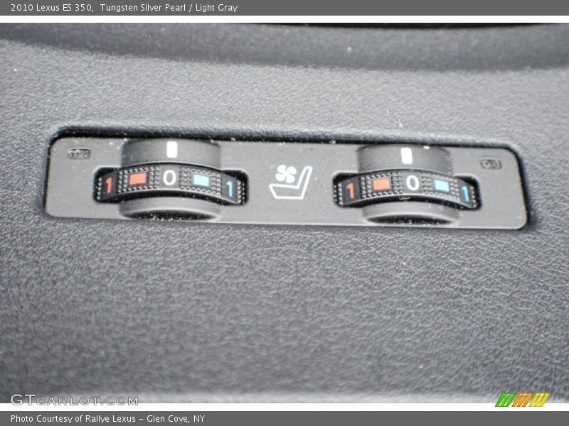 Tungsten Silver Pearl / Light Gray 2010 Lexus ES 350