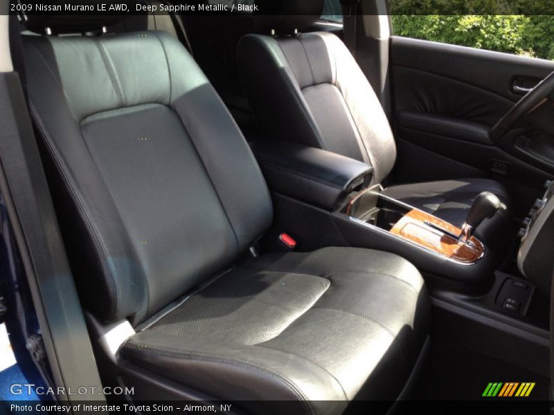 Deep Sapphire Metallic / Black 2009 Nissan Murano LE AWD