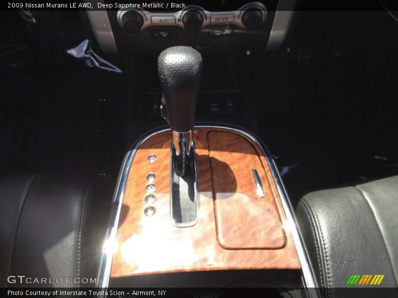 Deep Sapphire Metallic / Black 2009 Nissan Murano LE AWD