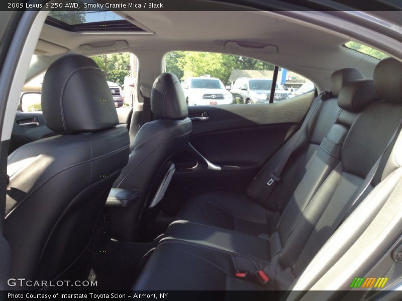 Smoky Granite Mica / Black 2009 Lexus IS 250 AWD