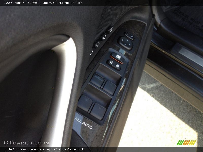 Smoky Granite Mica / Black 2009 Lexus IS 250 AWD
