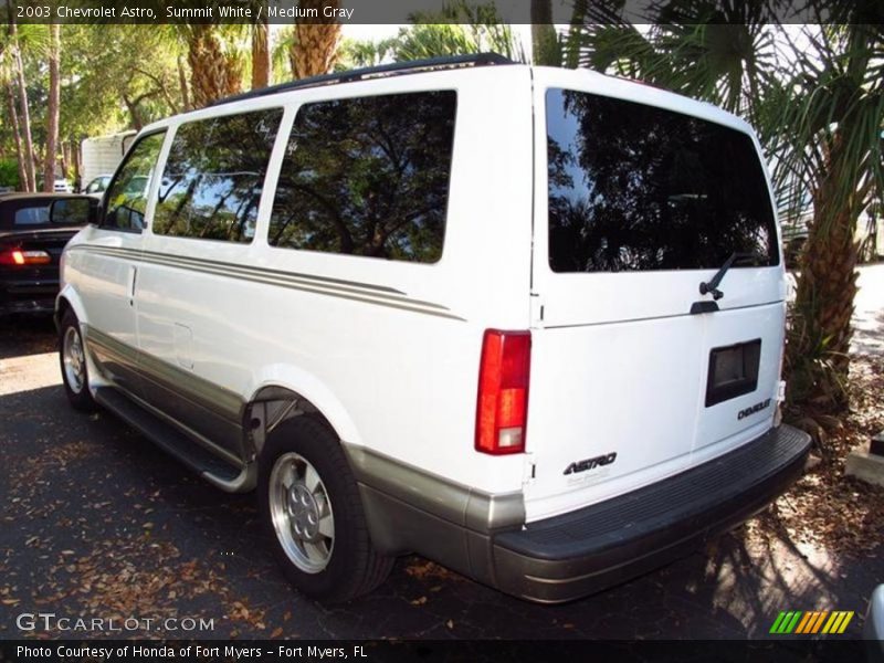 Summit White / Medium Gray 2003 Chevrolet Astro