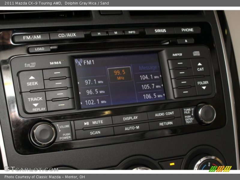 Audio System of 2011 CX-9 Touring AWD