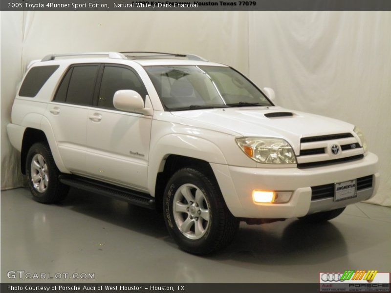 Natural White / Dark Charcoal 2005 Toyota 4Runner Sport Edition