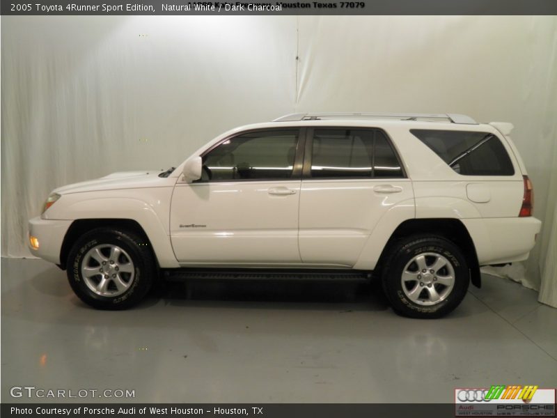 Natural White / Dark Charcoal 2005 Toyota 4Runner Sport Edition