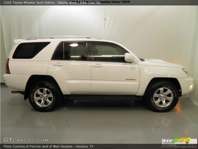 Natural White / Dark Charcoal 2005 Toyota 4Runner Sport Edition