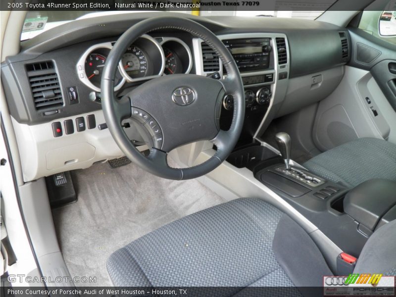 Natural White / Dark Charcoal 2005 Toyota 4Runner Sport Edition