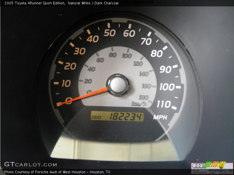 Natural White / Dark Charcoal 2005 Toyota 4Runner Sport Edition