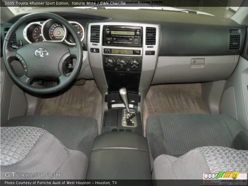 Natural White / Dark Charcoal 2005 Toyota 4Runner Sport Edition