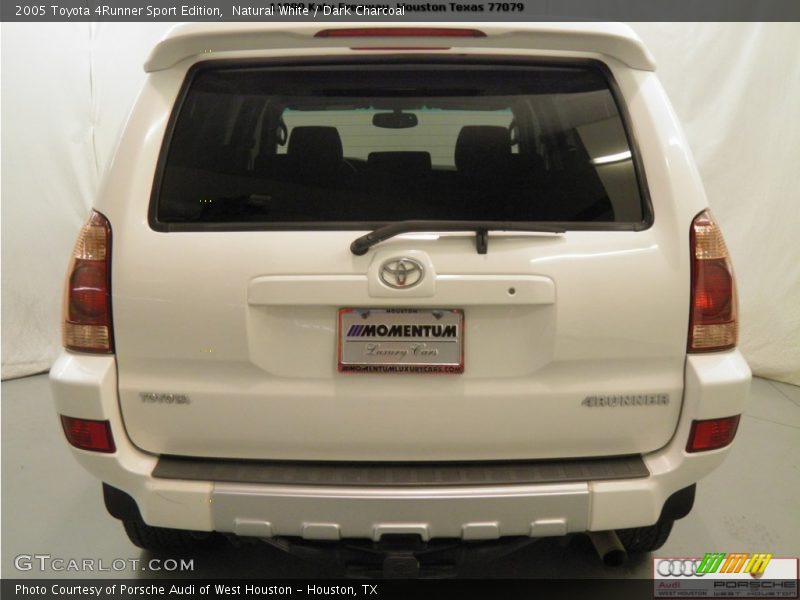 Natural White / Dark Charcoal 2005 Toyota 4Runner Sport Edition