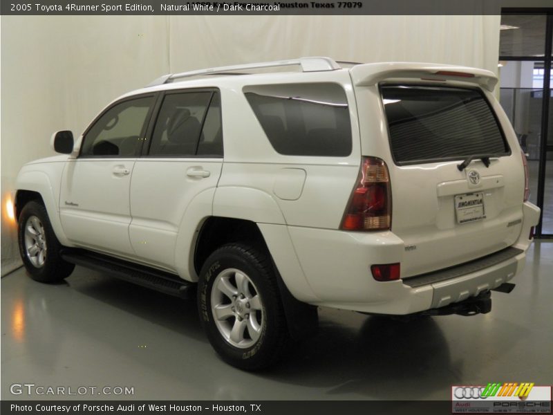 Natural White / Dark Charcoal 2005 Toyota 4Runner Sport Edition