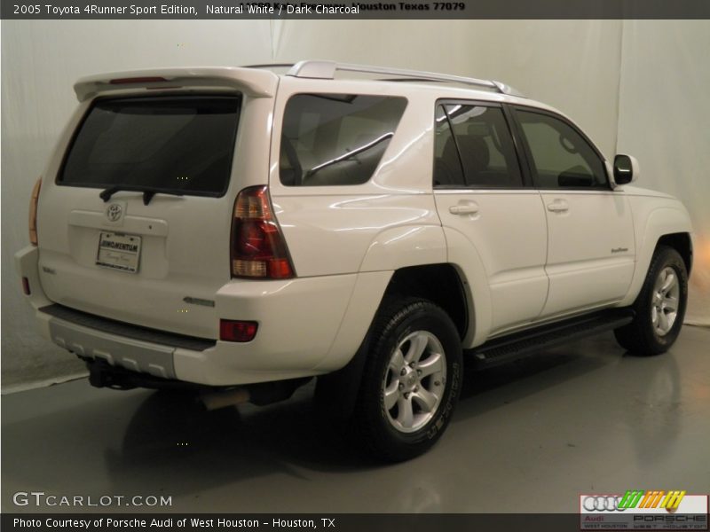 Natural White / Dark Charcoal 2005 Toyota 4Runner Sport Edition