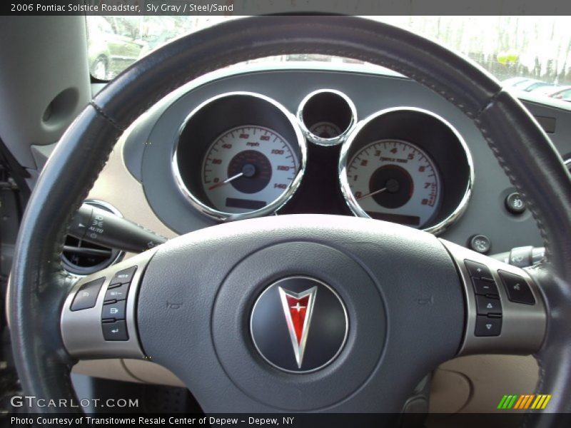 Sly Gray / Steel/Sand 2006 Pontiac Solstice Roadster