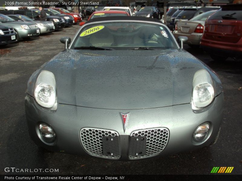 Sly Gray / Steel/Sand 2006 Pontiac Solstice Roadster