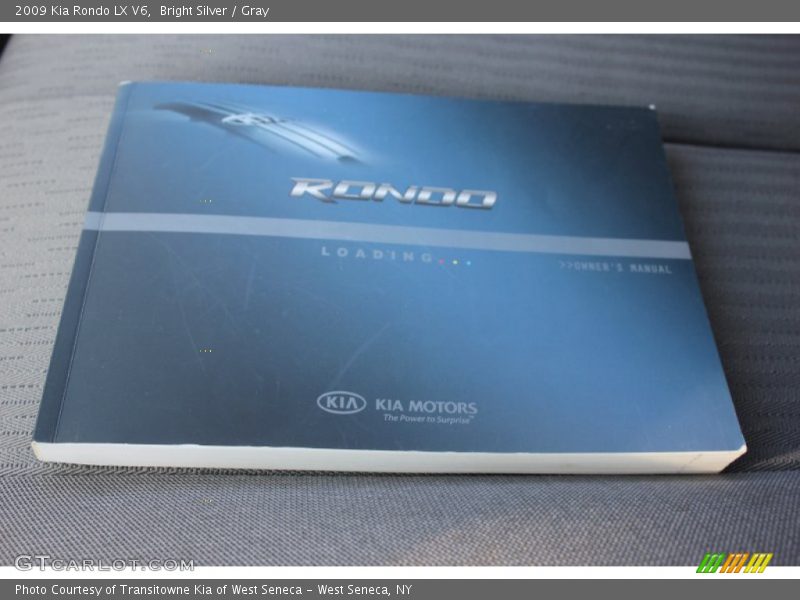 Bright Silver / Gray 2009 Kia Rondo LX V6
