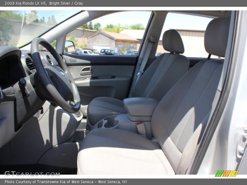 Bright Silver / Gray 2009 Kia Rondo LX V6