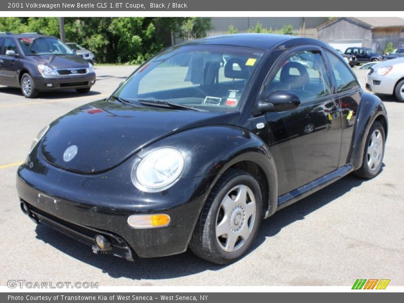 Black / Black 2001 Volkswagen New Beetle GLS 1.8T Coupe