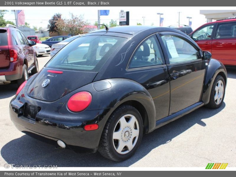 Black / Black 2001 Volkswagen New Beetle GLS 1.8T Coupe