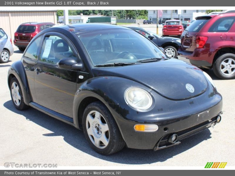 Black / Black 2001 Volkswagen New Beetle GLS 1.8T Coupe