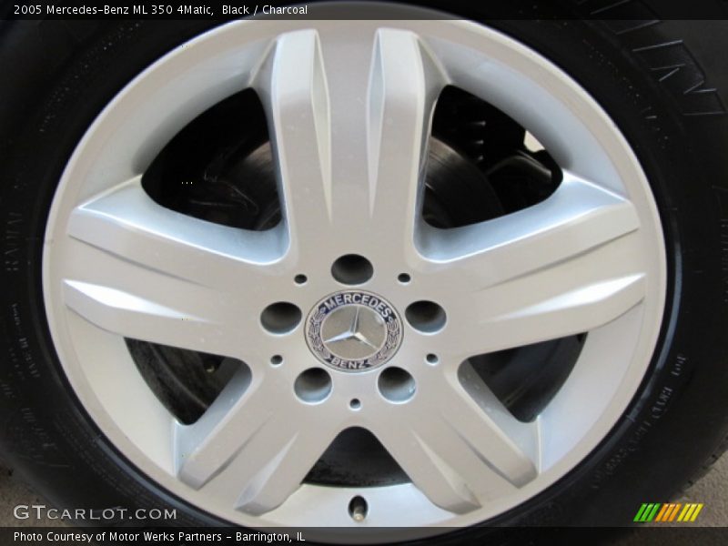 Black / Charcoal 2005 Mercedes-Benz ML 350 4Matic