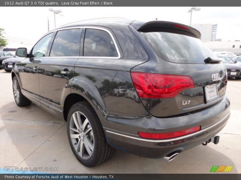 Lava Gray Pearl Effect / Black 2012 Audi Q7 3.0 TDI quattro