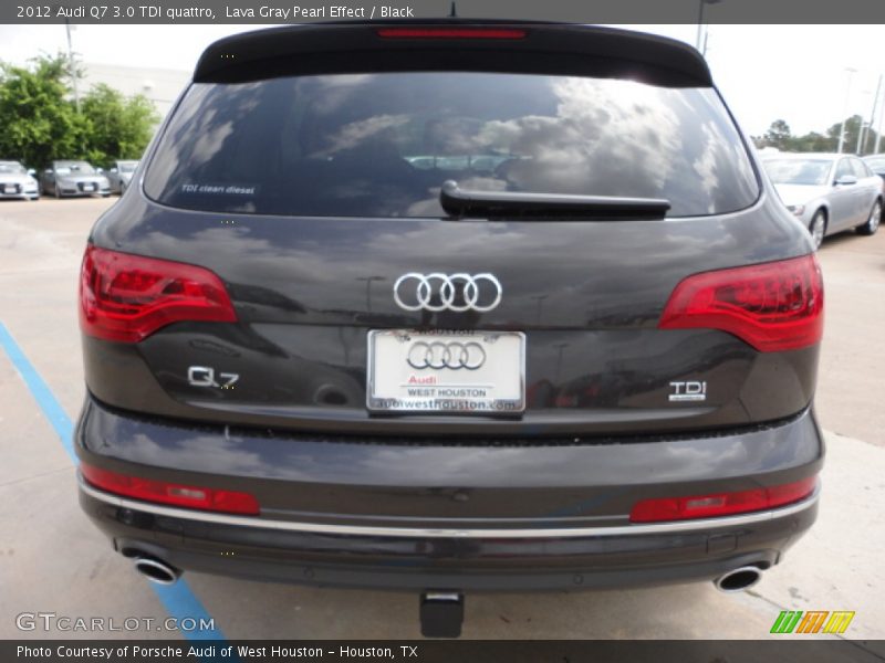 Lava Gray Pearl Effect / Black 2012 Audi Q7 3.0 TDI quattro