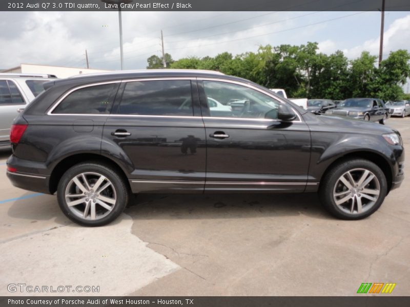 Lava Gray Pearl Effect / Black 2012 Audi Q7 3.0 TDI quattro