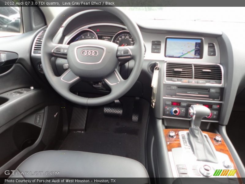 Lava Gray Pearl Effect / Black 2012 Audi Q7 3.0 TDI quattro