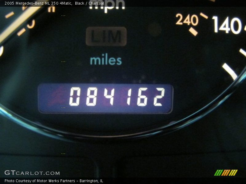 Black / Charcoal 2005 Mercedes-Benz ML 350 4Matic
