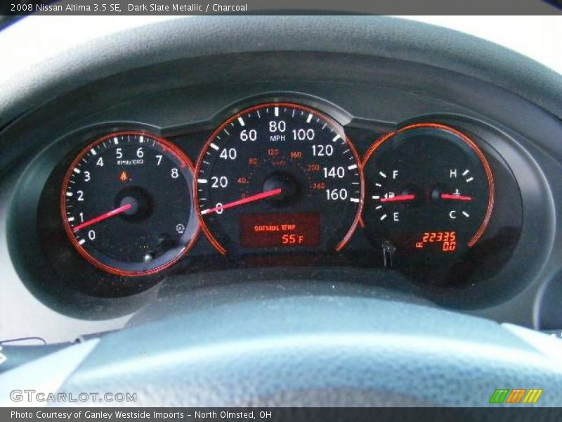 Dark Slate Metallic / Charcoal 2008 Nissan Altima 3.5 SE