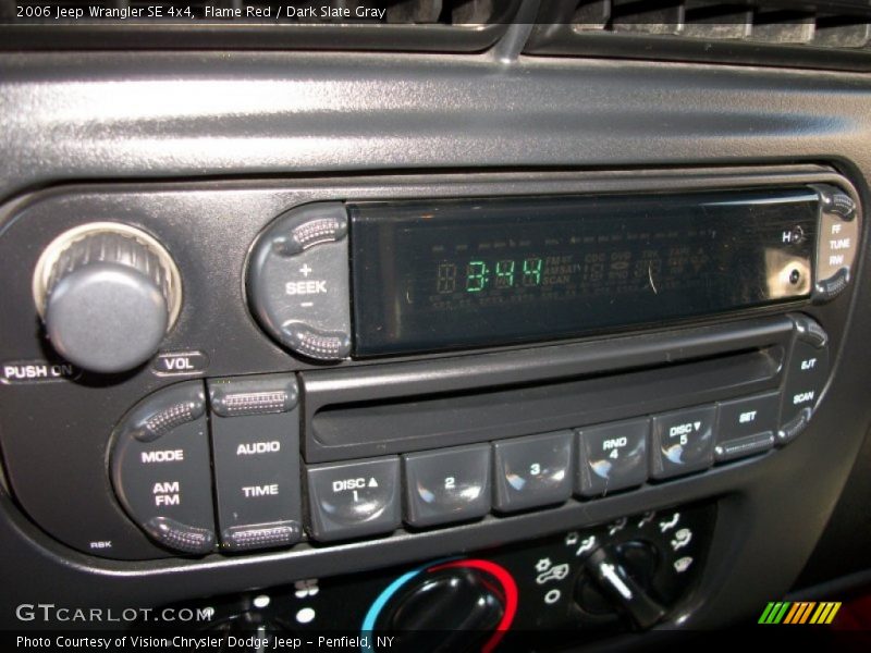 Flame Red / Dark Slate Gray 2006 Jeep Wrangler SE 4x4