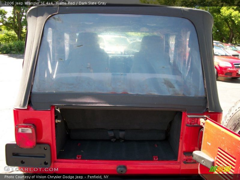 Flame Red / Dark Slate Gray 2006 Jeep Wrangler SE 4x4