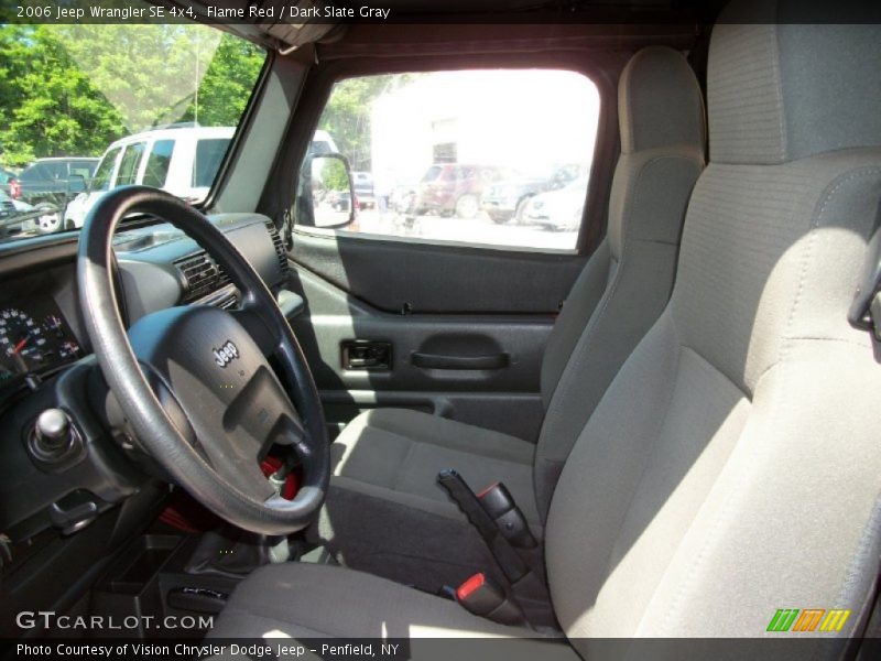 Flame Red / Dark Slate Gray 2006 Jeep Wrangler SE 4x4