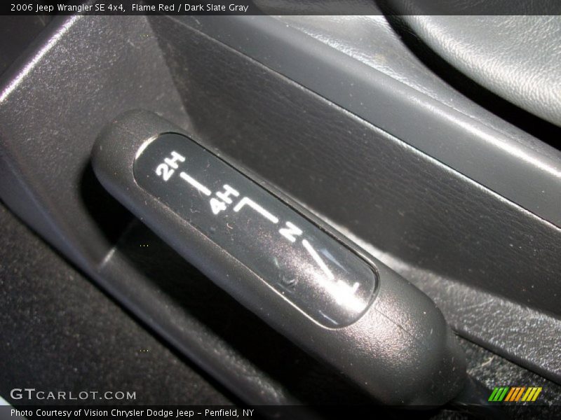 Flame Red / Dark Slate Gray 2006 Jeep Wrangler SE 4x4