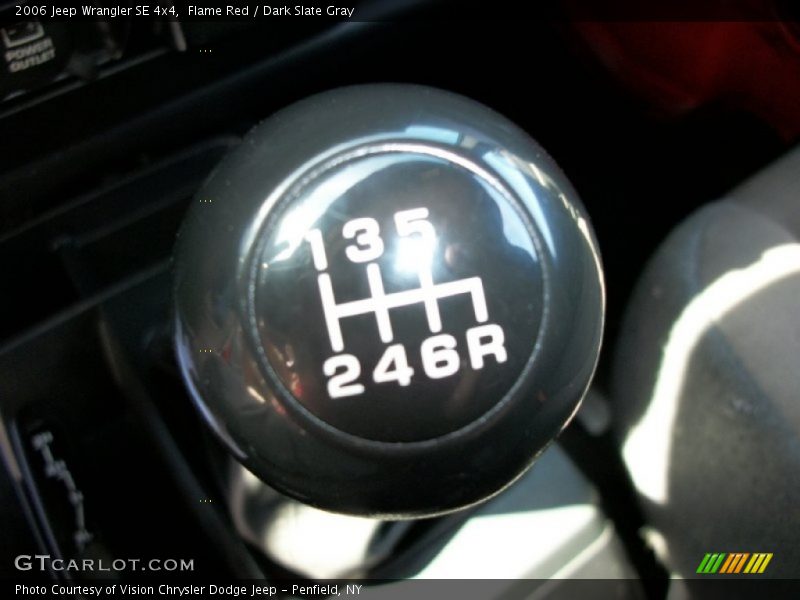 Flame Red / Dark Slate Gray 2006 Jeep Wrangler SE 4x4
